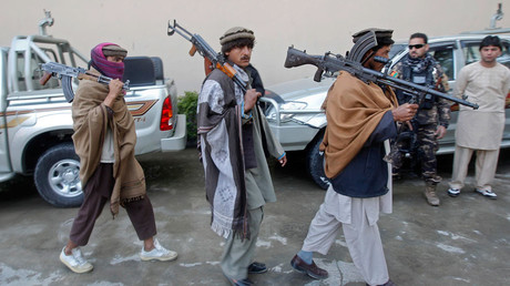 Members of the Taliban voluntarily © Parwiz 