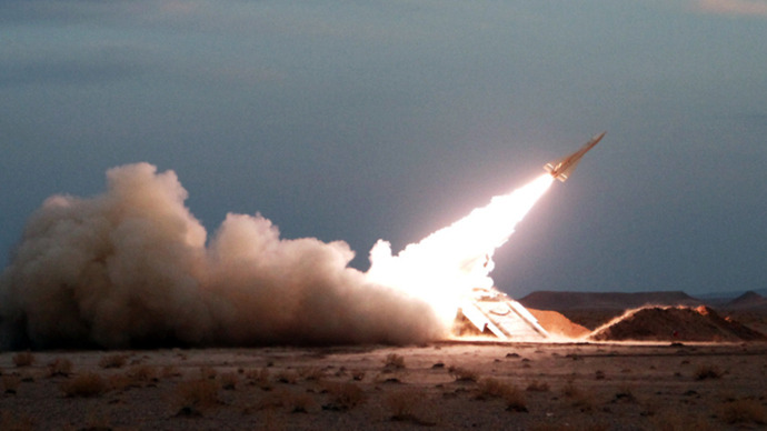 Iran: A Hawk surface-to-air missile (AFP Photo / Amin Khoroshahi)