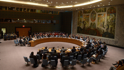 UN Security Council meeting, at the United Nations headquarter in New York (AFP Photo / Emmanuel Dunand)