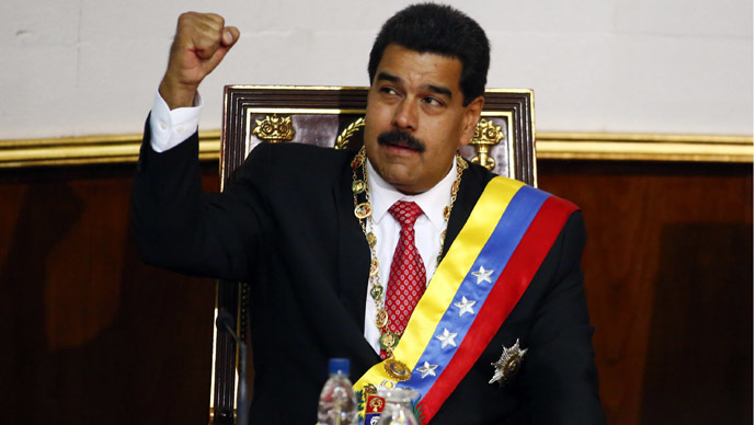 Venezuelan presidentti Nicolas Maduro (Reuters / Jorge Silva)