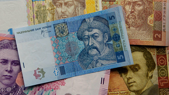 Banknotes of Ukrainian hryvnia.(Reuters / Gleb Garanich)