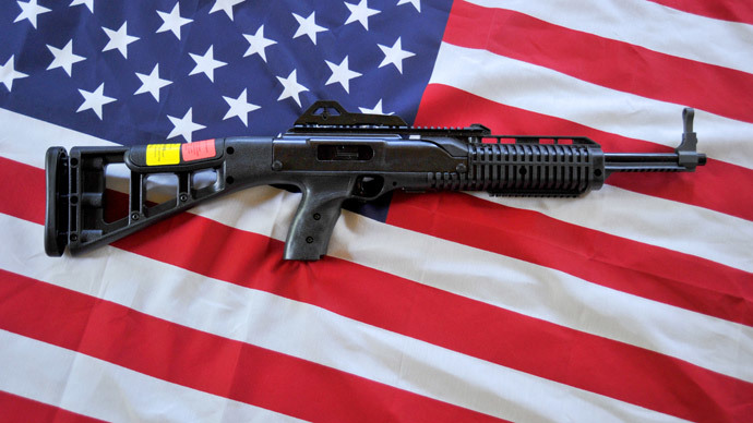A Hi-Point .40 caliber semiautomatic carbine (AFP Photo / Karen Bleier)