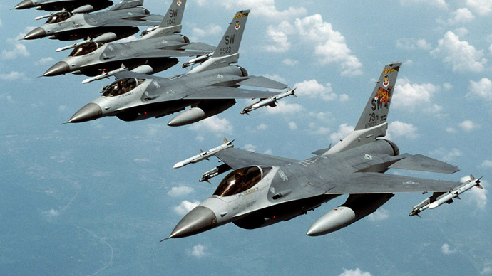 F-16 "Fighting Falcon" jets (Reuters/Staff Sgt. Greg L. Davis)