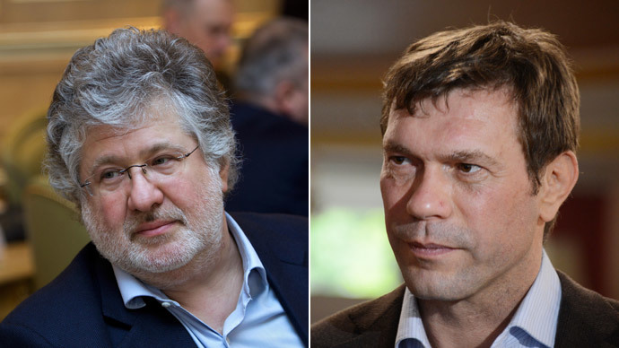 Ihor Kolomoisky, Oleh Tsarev.(RIA Novosti / Natalia Seliverstova / Mikhail Markiv)