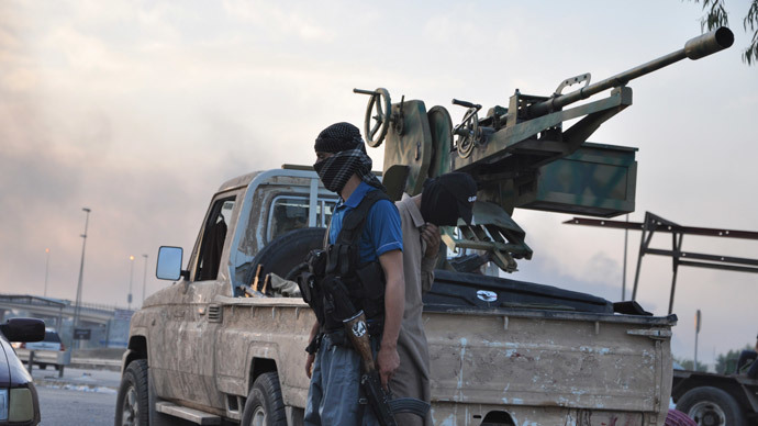 Lutadores do Estado Islâmico do Iraque e do Levante (ISIL), (Reuters / Stringer) 