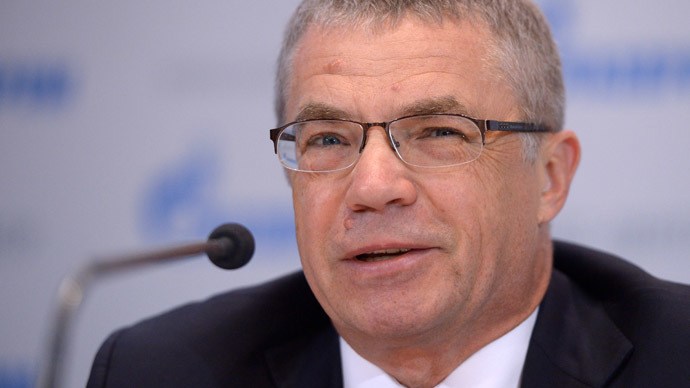 Alexander Medvedev, Deputy Chairman of the Management Committee, Director General of Gazprom Export. (RIA Novosti/Evgeny Biyatov)