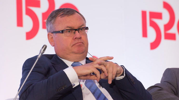 Andrey Kostin, President - Chairman of the Board, member of the Supervisory Council, VTB Bank. (RIA Novosti/Mihail Mokrushin)