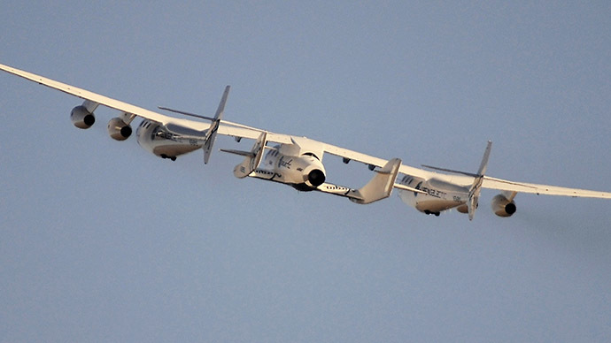 Virgin Galactic's SpaceShipTwo (Reuters/Gene Blevins)