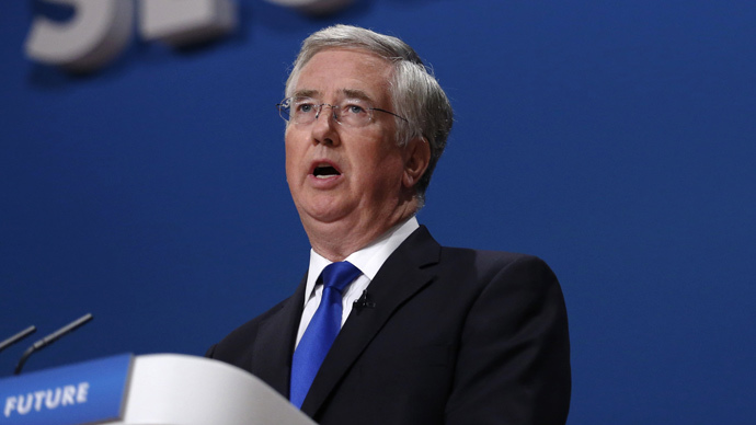 Britain's Defence Secretary Michael Fallon (Reuters / Luke MacGregor)