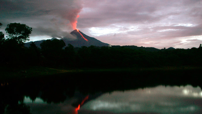 Colima Volcano.(Reuters / Bernardo de Niz)