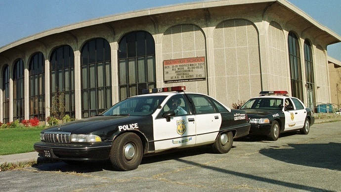 FILE PHOTO: Cleveland Police patrol cars (REUTERS)