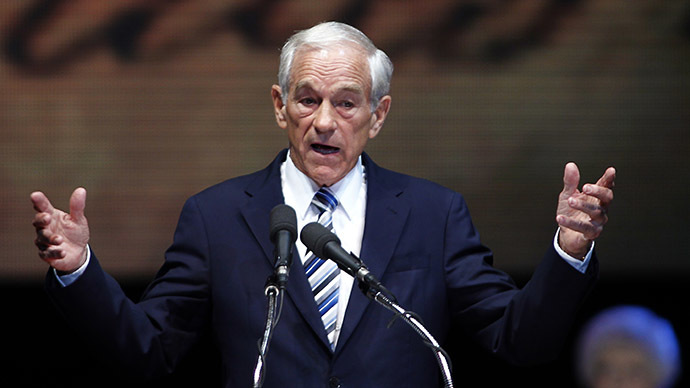 Former US Republican presidential candidate Congressman Ron Paul (Reuters/Joe Skipper)