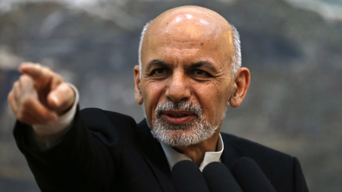 Afghanistan&#39;s President Ashraf Ghani (Reuters/Mohammad Ismail) - london-conference-afghanistan-ghani.si