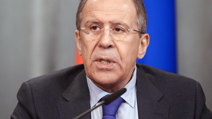Russian Foreign Minister Sergey Lavrov (RIA Novosti / Grigoriy Sisoev) 