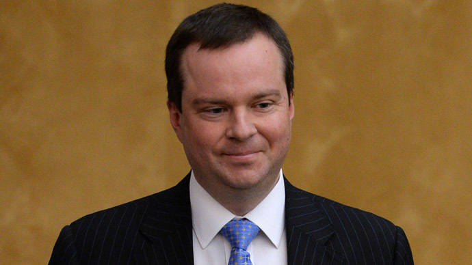 Deputy Finance Minister Aleksei Moiseyev. (RIA Novosti/<b>Vladimir Fedorenko</b>) - 4365457678.si