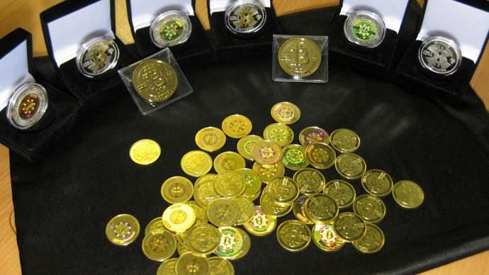 Physical Bitcoins (Image from www.bitcointrading.com)
