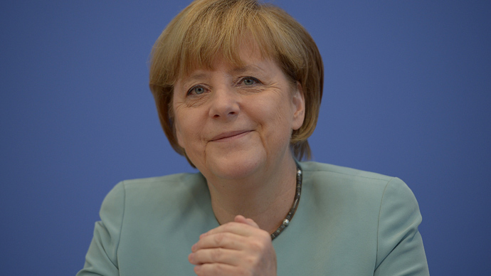 German Chancellor Angela Merkel (AFP Photo)
