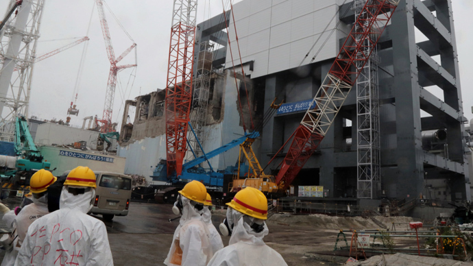 TEPCO's Fukushima Dai-ichi nuclear plant (AFP Photo / Noboru Hashimoto)