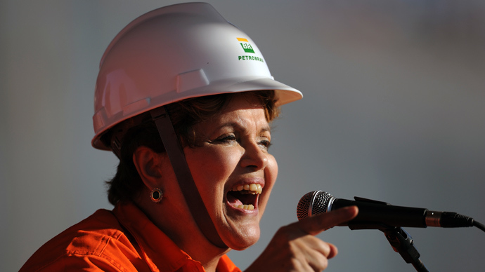 Brazil's President Dilma Rousseff (AFP Photo)