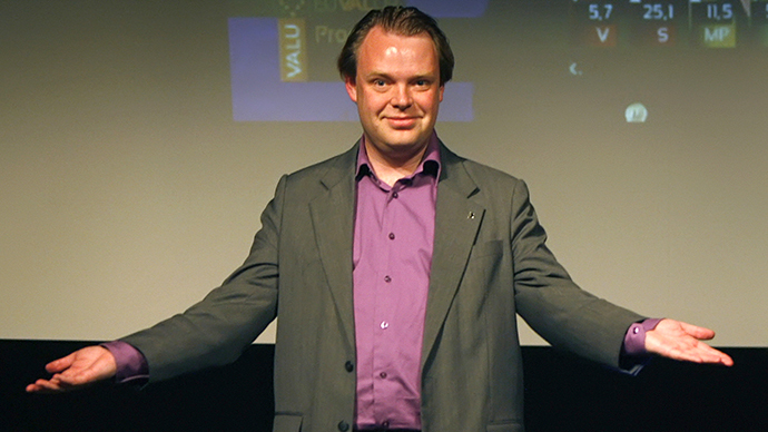 Pirate Party leader Rick Falkvinge (Reuters / Bob Strong)