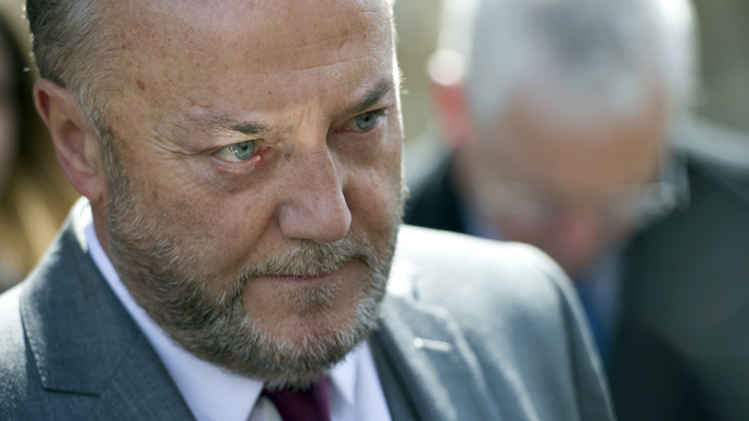British member of parliament George Galloway (AFP Photo / Miguel Medina)