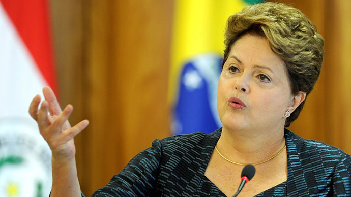 Brazilian President Dilma Rousseff (AFP Photo / Evaristo Sa)