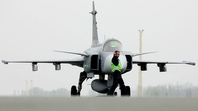 SAAB JAS-39 Gripen.(Reuters / Peter Josek)