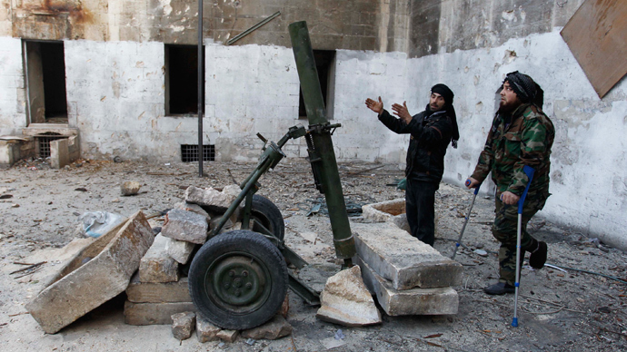 Free Syrian Army fighters (Reuters / Molhem Barakat)