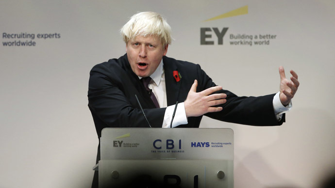 London's mayor Boris Johnson (Reuters/Olivia Harris)