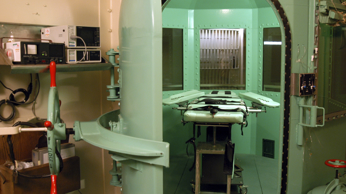 The death chamber at California's San Quentin State Prison is shown in this undated file photograph (Reuters / California Department of Corrections)