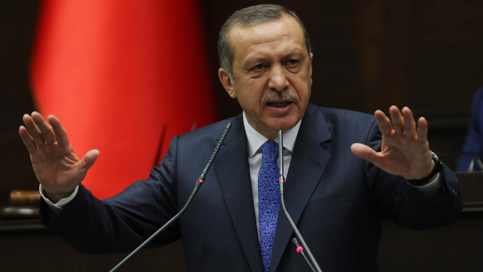 Turkey's Prime Minister Tayyip Erdogan (AFP Photo / Adem Altan)