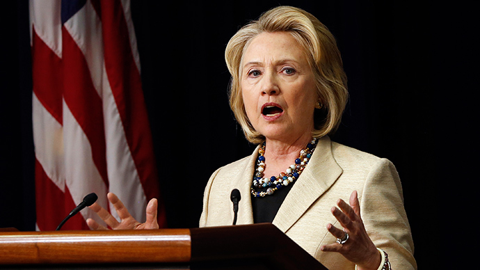Former U.S. Secretary of State Hillary Clinton (Reuters / Kevin Lamarque)