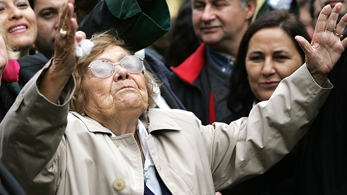 Muazzez Ilmiye Cig (AFP Photo / Mustafa Ozer)