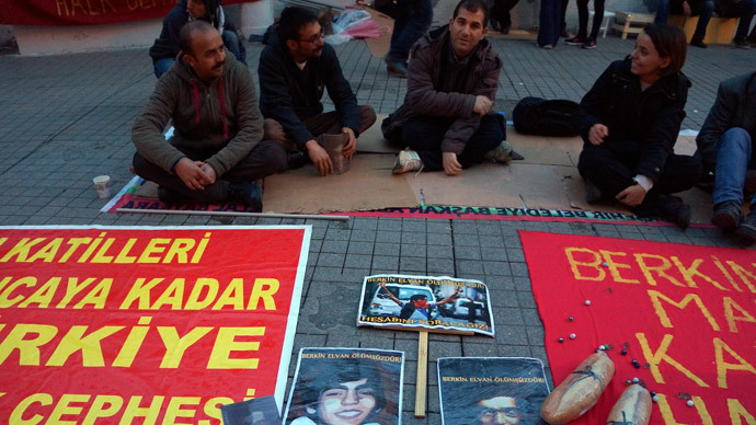 15-year-old Berkin Elvan went out to get some bread and got caught in a demonstration crackdown. He later died in hospital of injuries sustained during the clashes. (Photo by Nadezhda Kevorkova)