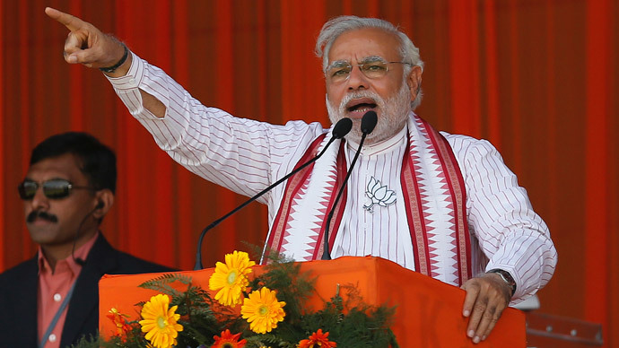 Hindu nationalist Narendra Modi (Reuters / Adnan Abidi)