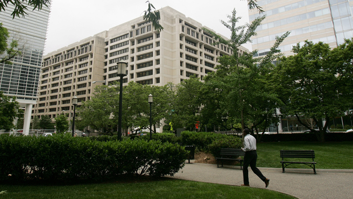 The International Monetary Fund (IMF) headquarters in Washington, DC (AFP Photo)