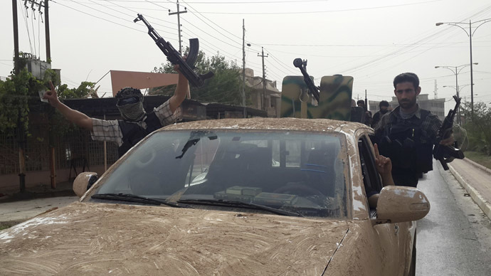 Fighters of the Islamic State of Iraq and the Levant (ISIL) (Reuters)