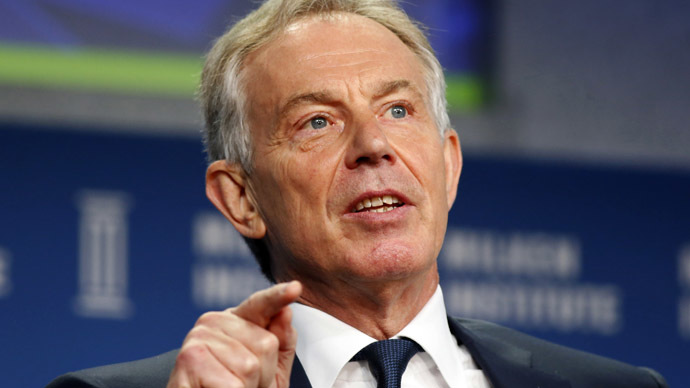 Former British Prime Minister Tony Blair (Reuters/Lucy Nicholson)