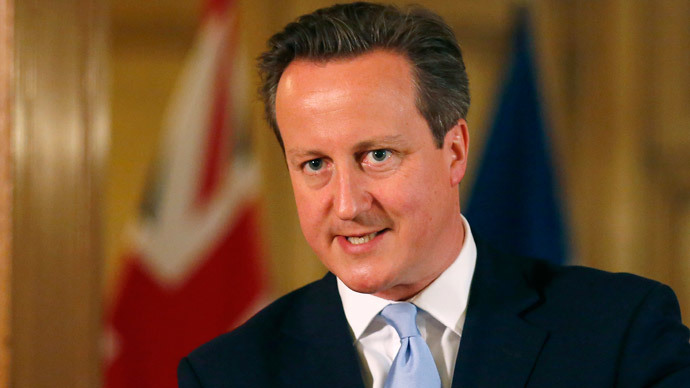 Britain's Prime Minister David Cameron (Reuters / Luke MacGregor)