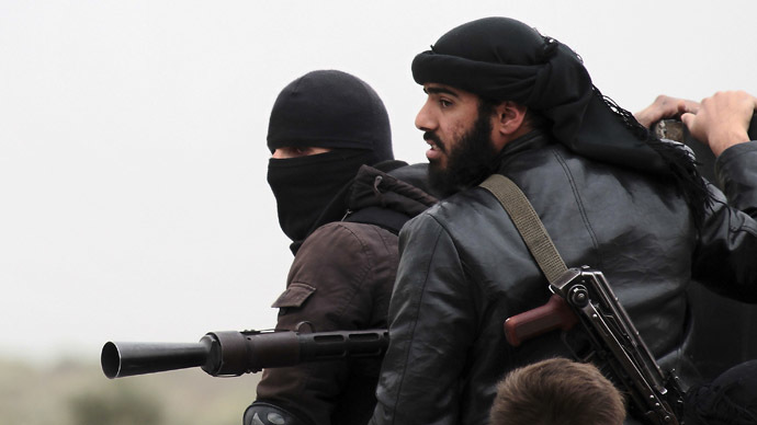 Fighters of the jihadist group Al-Nusra Front (AFP Photo)