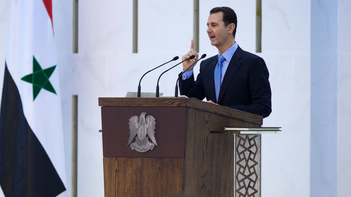 Syria's President Bashar al-Assad (Reuters / SANA / Handout via Reuters)