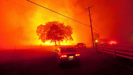 Incendios cerca de la ciudad de Clayton, California, EE.UU., 9 de septiembre de 2013