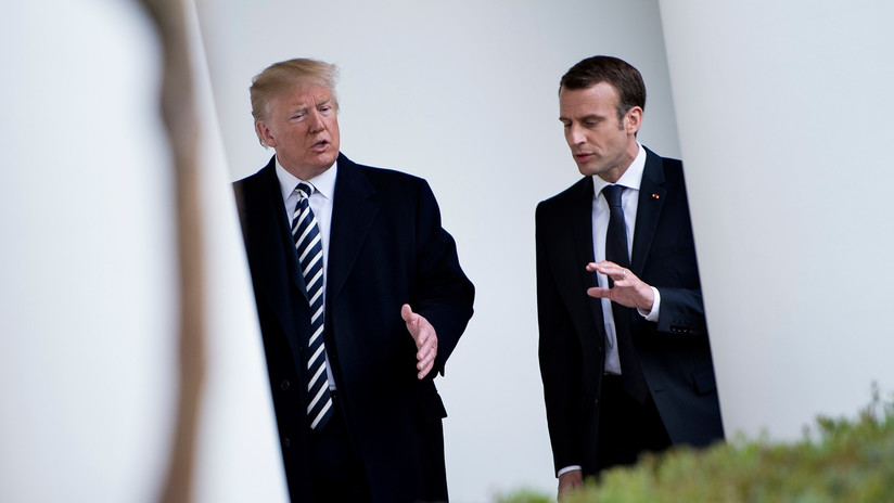 "Muito insultuoso": Trump critica a proposta de Macron de criar um "exército pan-europeu"