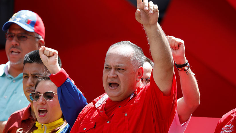 Diosdado Cabello adverte os EUA: "É muito provável que eles entrem na Venezuela, quão difícil será sair"