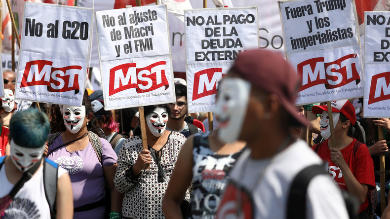 Argentinien: Tausende demonstrieren gegen G20-Gipfel in Buenos Aires 