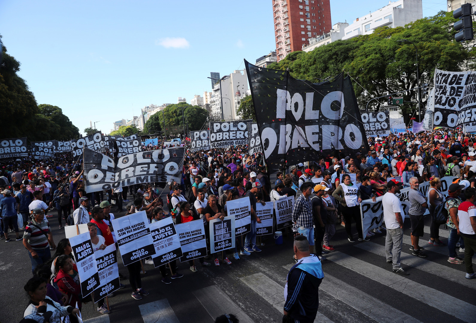 Argentinien: Tausende demonstrieren gegen G20-Gipfel in Buenos Aires 