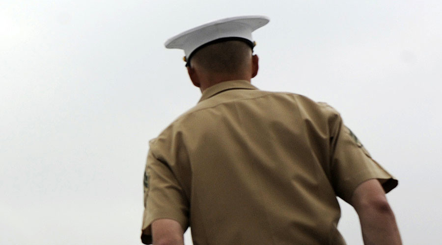 Marine surprises little brother after being away for 6 months (VIDEO)