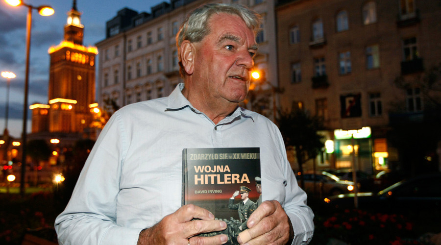 Holocaust denier David Irving speaks at secret neo-Nazi meeting