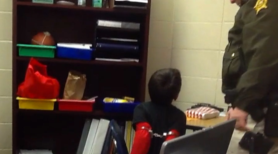 Kentucky deputy sheriff sued for handcuffing school children