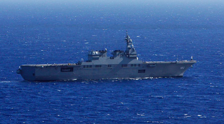 Japan stages 1st regional drills with West - as PM Abe stops short of apology for WWII atrocities
